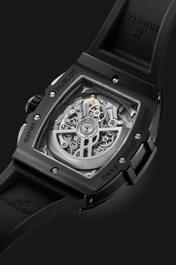 Hublot Spirit Of Big Bang Black Magic 642.CI.0170.RX - fondello con movimento a vista