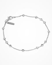 Desmos Bracciale in argento Station Moon 3+1 2744 - bianco
