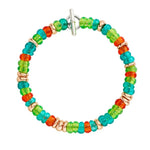 Load image into Gallery viewer, DoDo Bracciale rondelle in argento e oro rosa DBC5003-RONDE-VERAG