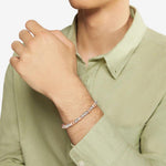 Load image into Gallery viewer, DoDo Bracciale rondelle in argento e oro rosa DBC4001-RONDE-00RAG
