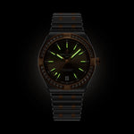 Load image into Gallery viewer, Breitling Chronomat Automatic 36 U10320591Q1U1 - cassa e bracciale acciaio e oro rosa 18kt - quadrante marrone con datario