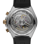Load image into Gallery viewer, Breitling Chronomat B01 Chronograph 42 UB0158101B1S1 - cassa acciaio/oro rosa - cinturino caucciù nero - quadrante grigio con cronografo e datario - fondello