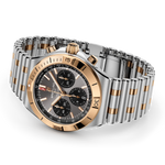 Load image into Gallery viewer, Breitling Chronomat B01 Chronograph 42 UB0158101B1U1 - bracciale e cassa acciaio/oro rosa 18kt - quadrante grigio con cronografo e datario