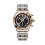 Load image into Gallery viewer, Breitling Chronomat B01 Chronograph 42 UB0158101B1U1 - bracciale e cassa acciaio/oro rosa 18kt - quadrante grigio con cronografo e datario