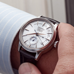 Load image into Gallery viewer, Seiko Presage Cocktail SSA343J1 - cinturino in pelle blu  - cassa acciaio - quadrante azzurro