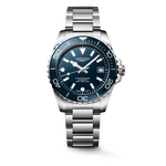 Load image into Gallery viewer, Longines Hydroconquest 39mm L3.779.4.96.6 - bracciale e cassa acciaio - quadrante blu con datario - ghiera blu