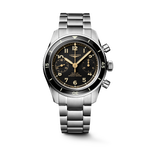 Load image into Gallery viewer, Longines Spirit Pilot Flyback L3.721.4.53.6 - bracciale e cassa acciaio - quadrante nero con funzione flyback